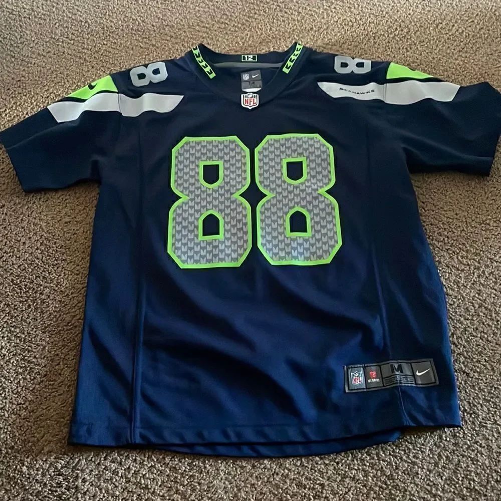 Nike Boys Seattle Seahawks Jimmy Graham Navy Football Jersey